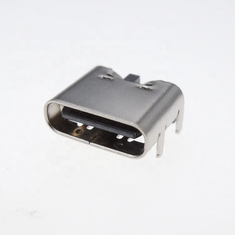 Manufacturer direct supply 6Pin L=6.85mm Horizontal SMD SMT Surface Mount Female USB C Type C Connector Socket