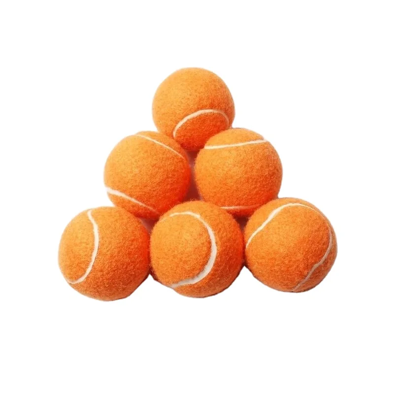 Customized logo orange Mini Tennis Ball balls for wholesale