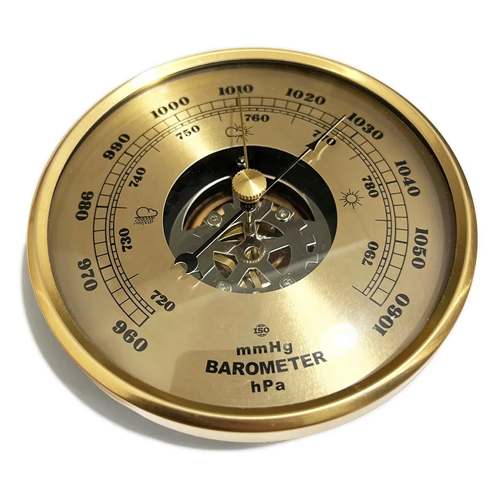 NERS Shock Heat Resistant Atmospheric Pressure Measuring Wall Mount Aneroid Barometer