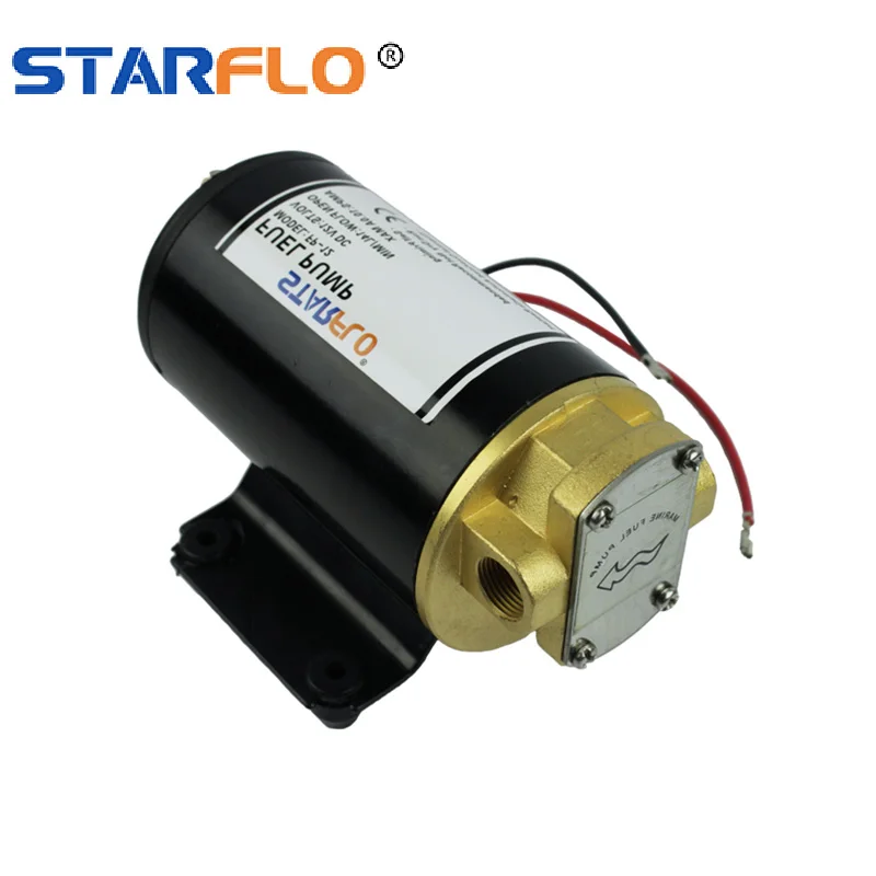 STARFLO 14LPM 12 В Электрический микромембранный водонапорный двигатель гидравлическая шестерня дизельный масляный насос для токарного станка