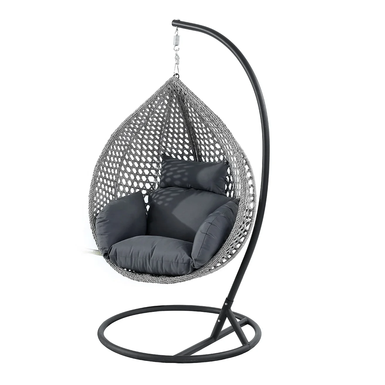 balcony Garden park living room Outdoor Hammocks Furniture egg Patio Swings hanging chair transparent