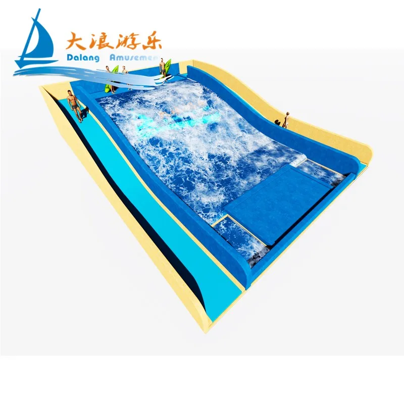 Dalang Hot Sale Indoor Surfing Wave Machine Fiberglass and Steel Water Park Equipment for Aquatic Recreation and Resort Hotels