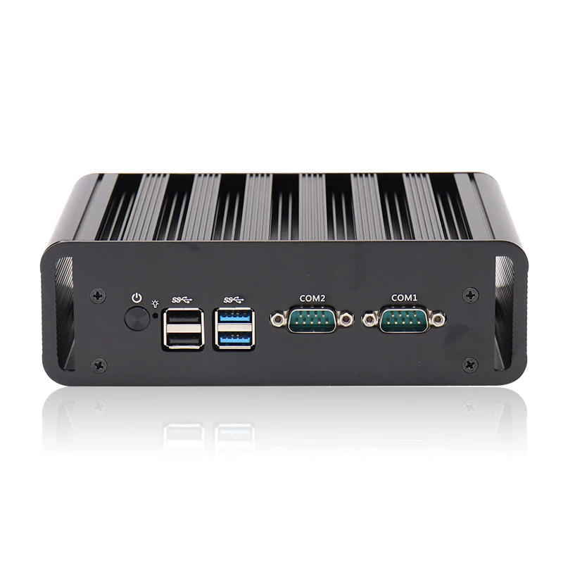  Безвентиляторный X86 ПК i5 4200U с 2 lan 2com i3 5005U для мини-ПК Linux RS485