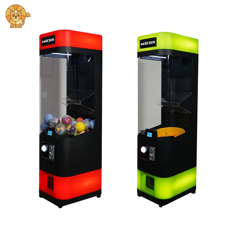 LTG Factory Direct Magic Box Gashapon Capsule Toys Classic Unisex Coin Prize Vending Machine and Profitable