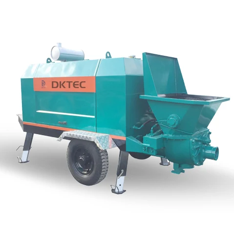 High Efficiency diesel machine small pump self loading concrete mixer