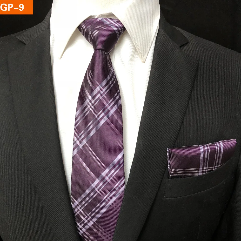 
wholesale men business checked tie men lattice necktie british formal suits tie plaid polyester tie 