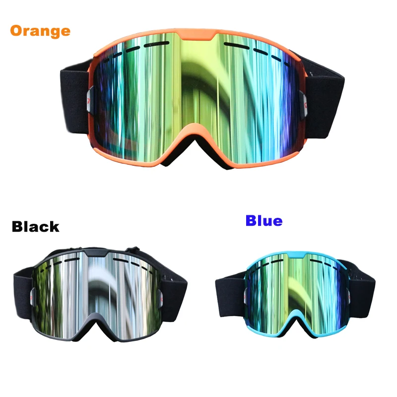 Outdoor Ski Goggles Anti UV Anti Scratch Dustproof Windproof Snowboard Goggles Skiing Cycling Glasses