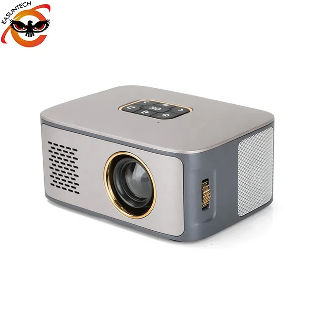 
hand handy handheld micro beam outdoor home small lcd pico led pocket mobile rechargeable battery mini projector portable SD40 