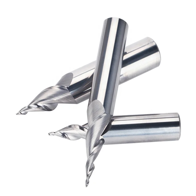 Jinchuan hot sale D12mm Two flutes spiralcnc mini word luminous word processing cutting tools mini milling cutter word end mill