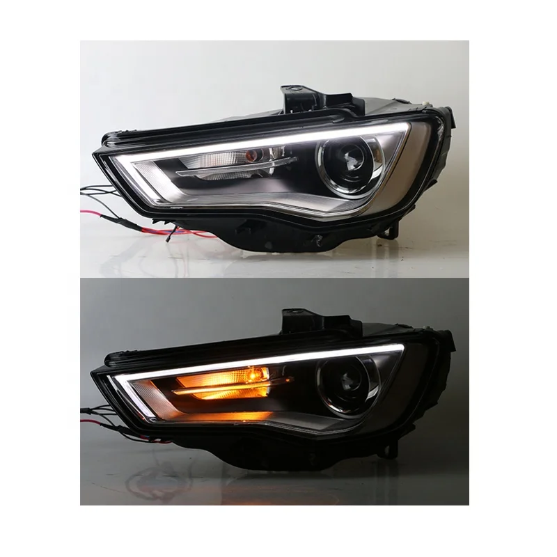 A3 S3 Front Headlights for Audi Upgrade Led Matrix Headlight for Audi A3 S3 Hatchback or sedan Modified Headlight 2014 2015 2016