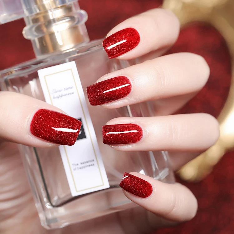 Новая мода 2021 красочный отмачиваемый блестящий гель неоновый лак для ногтей Блестящий цветной УФ-гель Наборы для ногтей