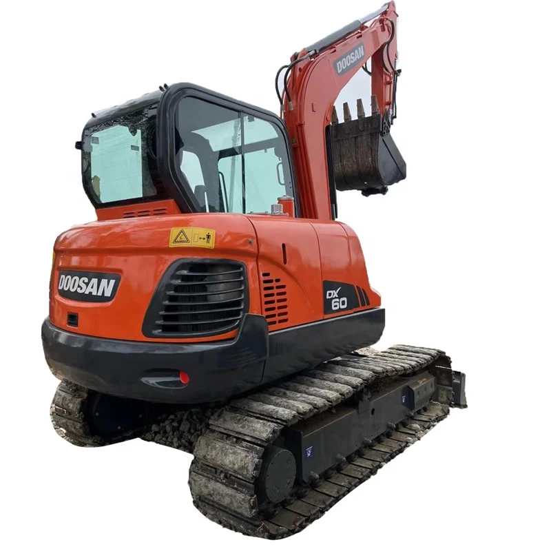 Экскаватор Doosan 60b, 2023 б/у, дешевая цена, хорошее качество, оригинальная машина для продажи, 90% новая