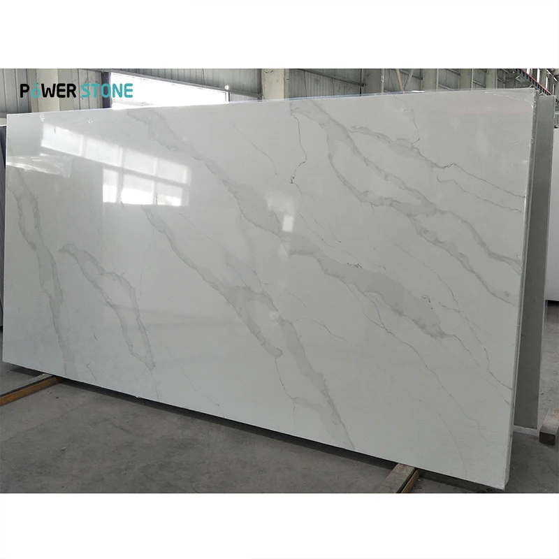 POWER STONE Quartz Countertops For Kitchens Design Slate Countertop Vanity Bathroom Cabinet Marble Floor Tiles GEMA5008-3