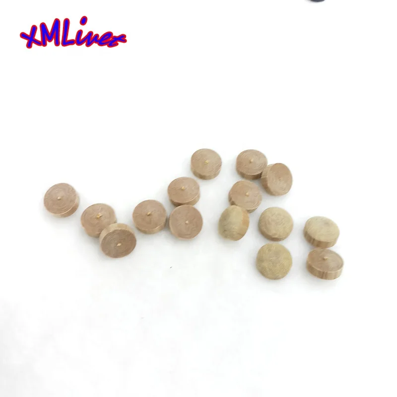 Wholesale 13mm/14mm brown color Bakelite pool jump and break tips pool cue tips billiard accessories