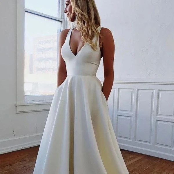 Трапециевидный/Принцесса v-образный вырез стрейч креп оборки без рукавов щетка/Шлейф Свадебные