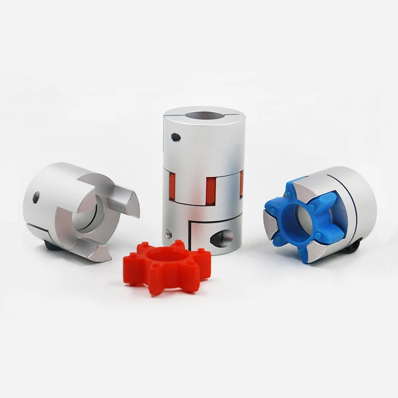 D25 L30 Coupler three Jaw Aluminium Plum Flexible Shaft Coupling Motor Connector Flexible Coupler 8/9.525/10/12/14mm