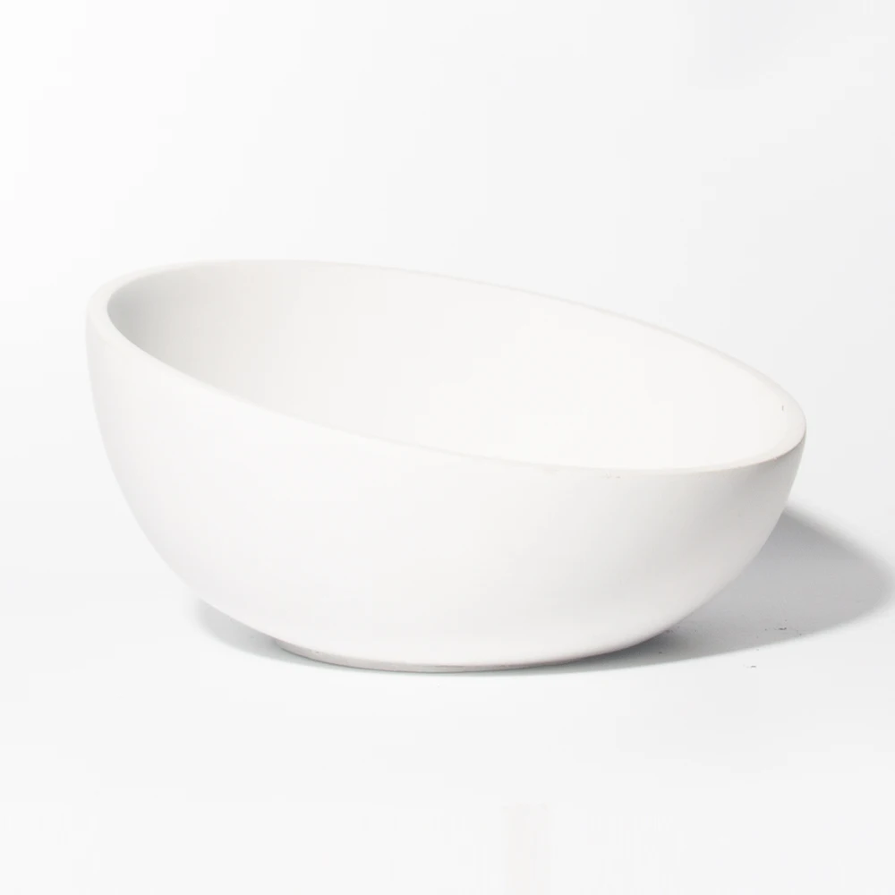 Direct Small Size Resin Hand Washing Concrete Countertop Vessel Basin Vanity with Sink for Small Bathroom Furniture