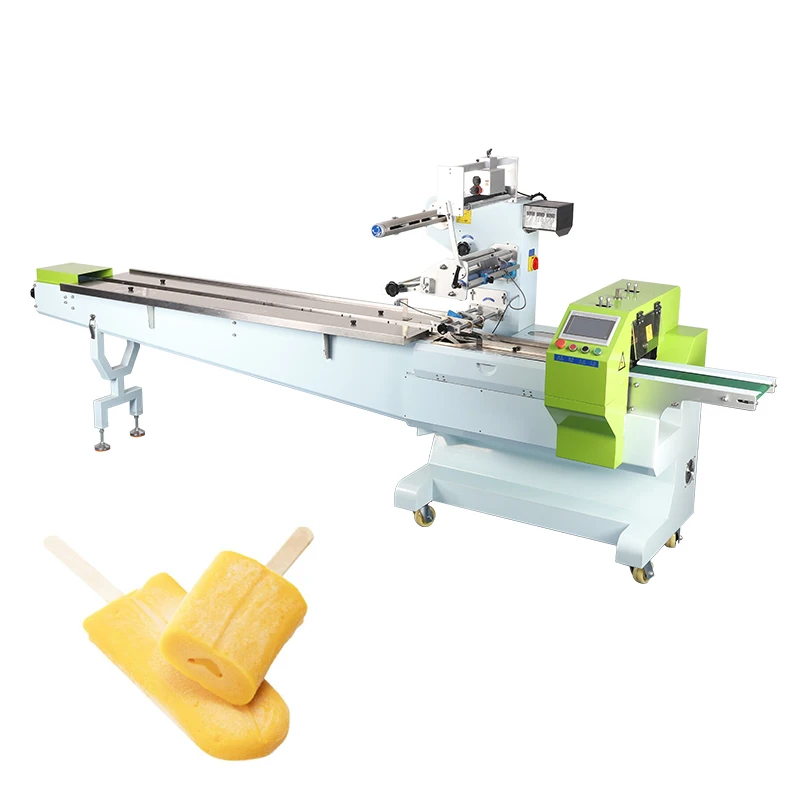 Low Price Popsicle All-In-One Tape Ice Cream Packing Machine Popsicles and Snow Bars Packing Machine