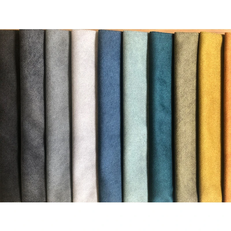 Warp Plain upholstery yellow velour fabric velvet blue fabric for sofas bed fabric