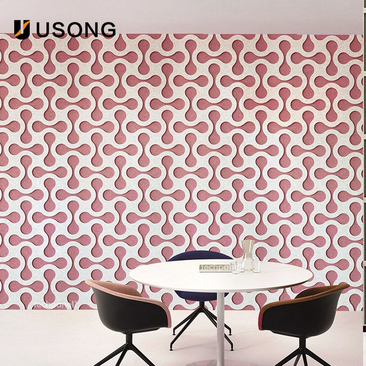 Factory Direct Sales Of High-Density Two-Color Sound-Absorbing Board Materials