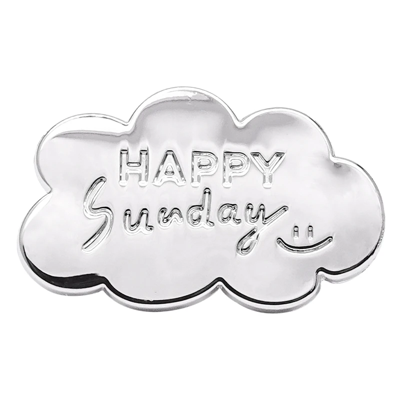  Yunduo English nickle Signage wholesale custom logo metal label letter for