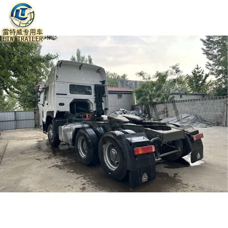 Хорошая цена Sinotruk Howo 6x4 371hp тяжелый тягач с дизельным двигателем Rhd б/у