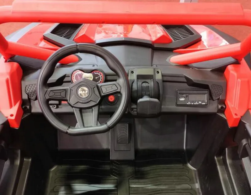 2-местный автомобиль 24 В 4WD ездить на автомобиле внедорожный Багги UTV Электромобиль для детей с игрушками дистанционным управлением