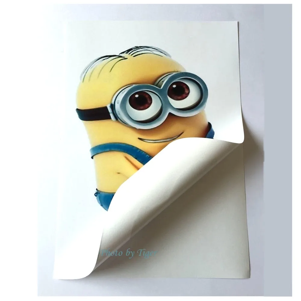 High Quality A4 High Glossy White Waterproof Self Adhesive Back Inkjet Printer Photo Sticker Label Paper