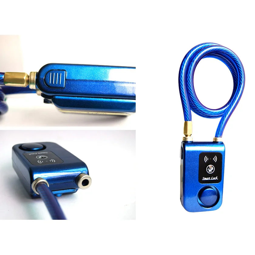 Mountain Bicycle Anti-theft Vibration Alarm Lock Intelligent Alarm with Anti Theft Alarm Phone APP Control