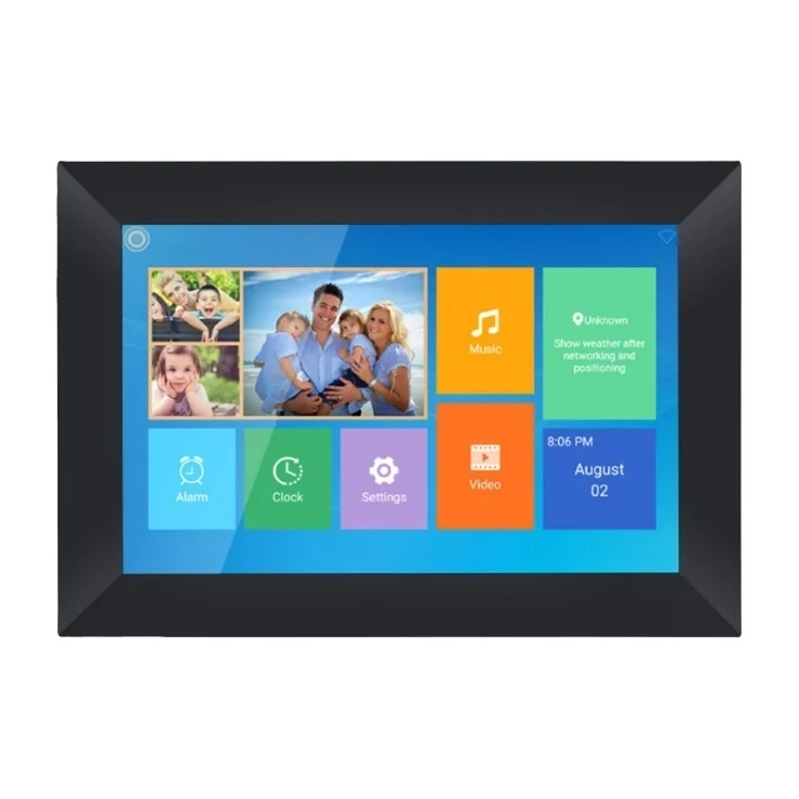 Usingwin 10.1 Inch Desktop App Control Ips Panel Cloud Digital Photo Frame Support Video Loop Display
