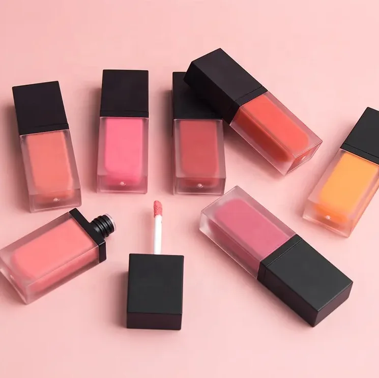 Blush Liquid High Quality Makeup Liquid Cheek Blusher Wholesale Long Lasting Vegan Cream Liquid Blush