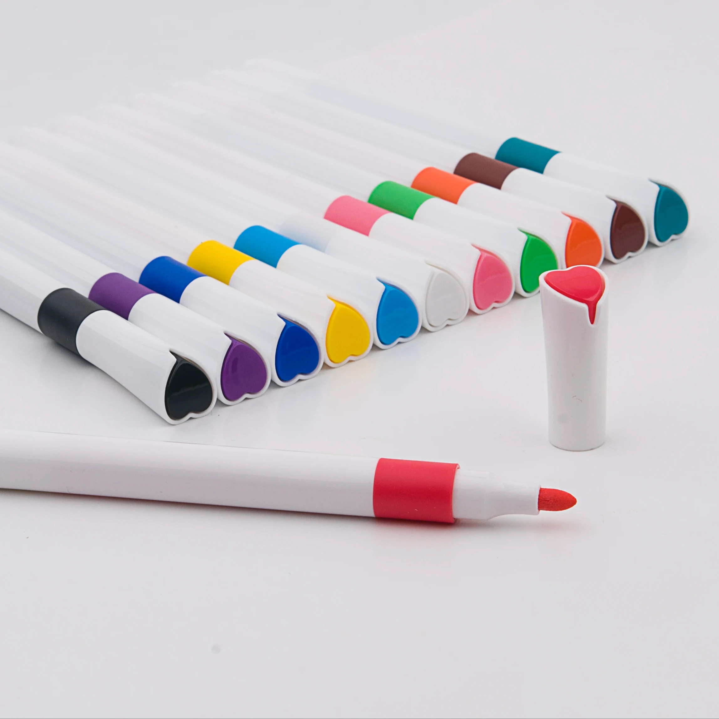 Quick-Drying Acrylic Ink Set by Colourcolor 12-Color Art Marker Pen for Artists and Creatives