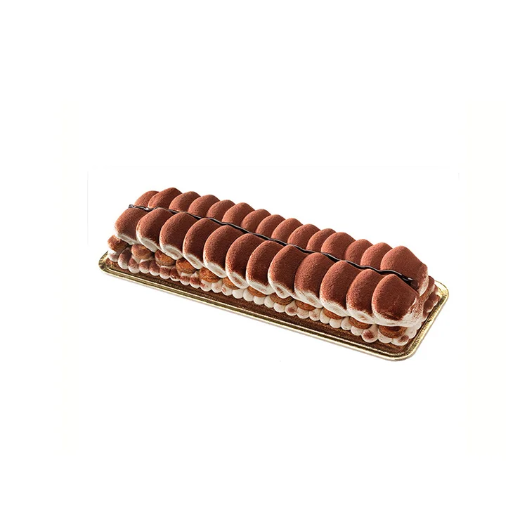 
Trancio Tiramisu Slice Consists Frozen Food Italian Pastry 
