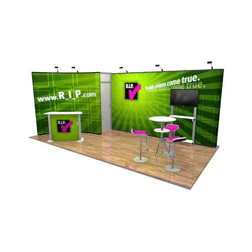 2019 China Import Expo Light Weight Standard Exhibition Booth Stand