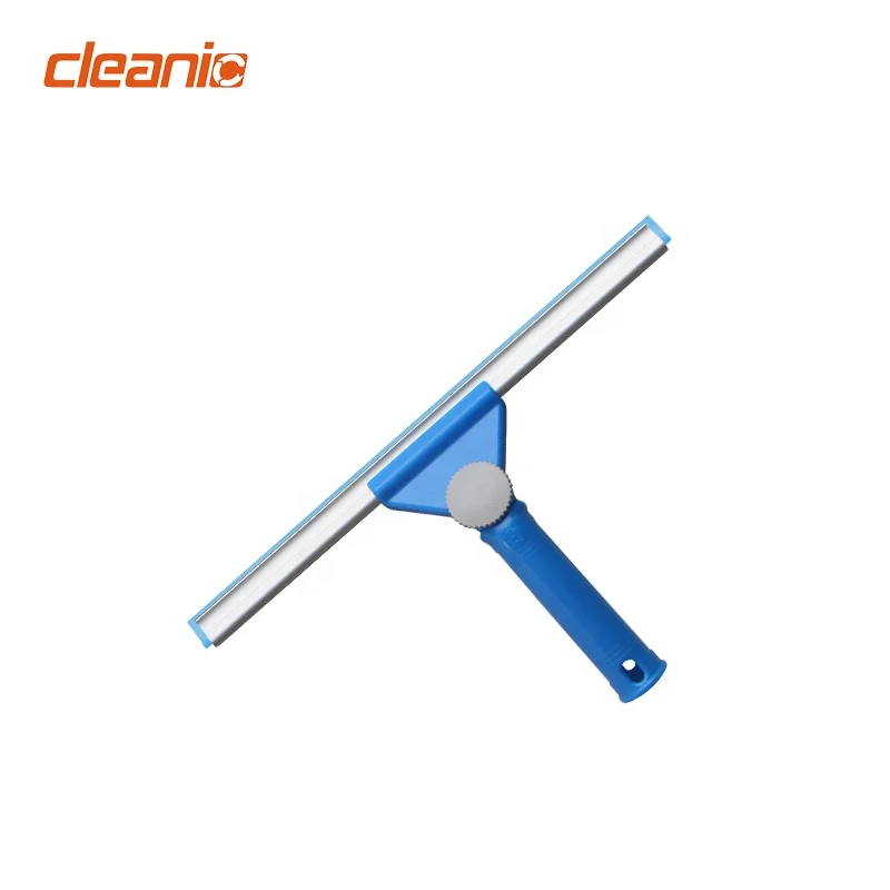 Pro window cleaning kit supply stainless steel industrial swivel window squeegee with telescopic ergo handle