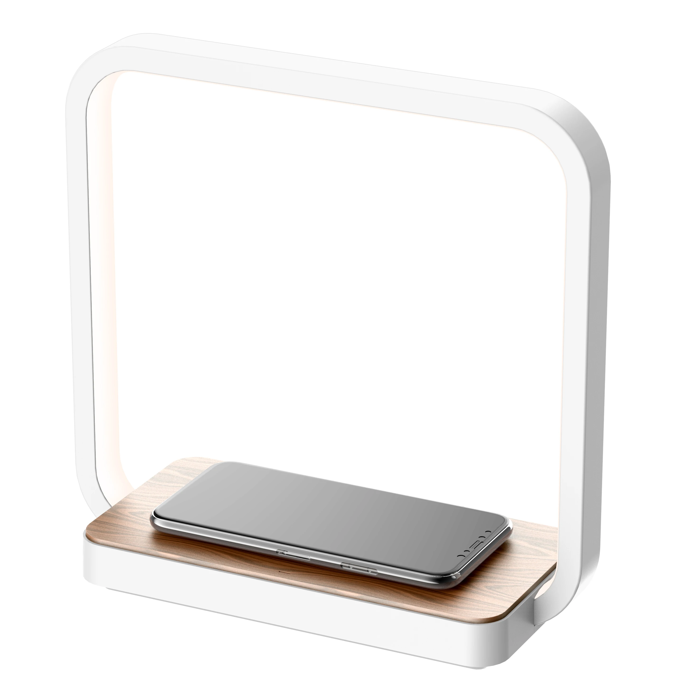 2021 innovative design QI  wireless charger with Eye protection lamp