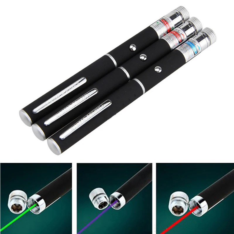 High Powered Green Laser Pointer 2in1 Laser Pointer Cat InteractiveToy Laser Pointer Blue Red