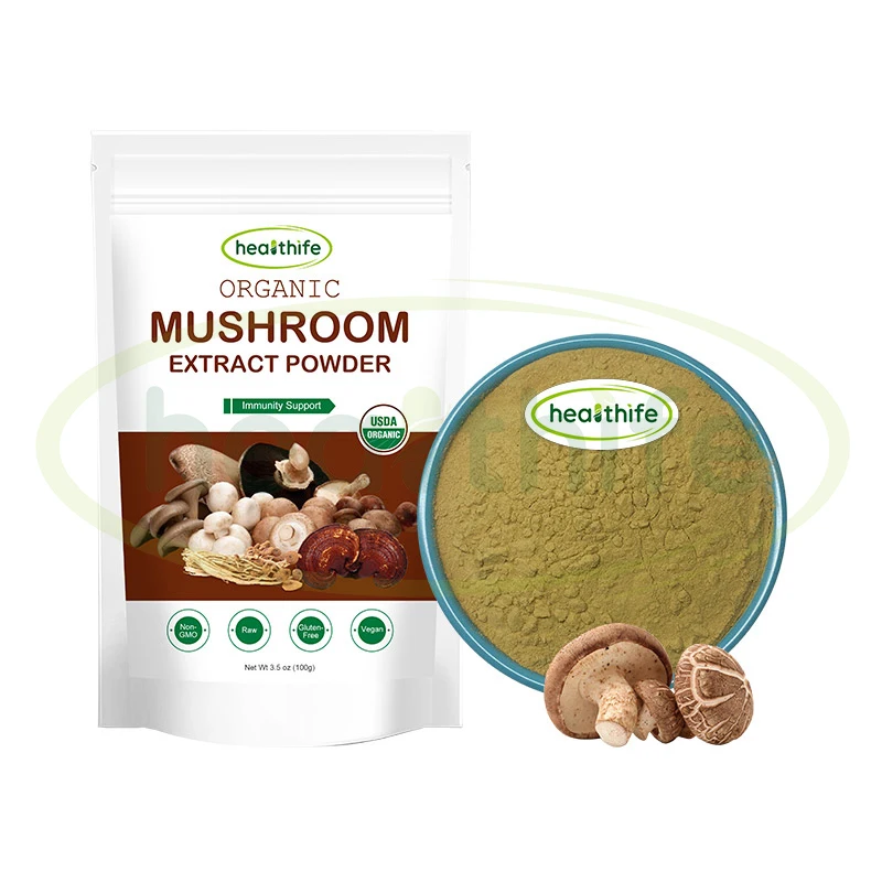 Healthife NOP & EU Organic Shiitake Mushroom Powder