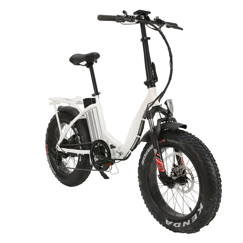 E-bike 20 inch folding electric bike e bike aluminum alloy frame 48V 15ah lithium battery ebike 500w electric bicycle