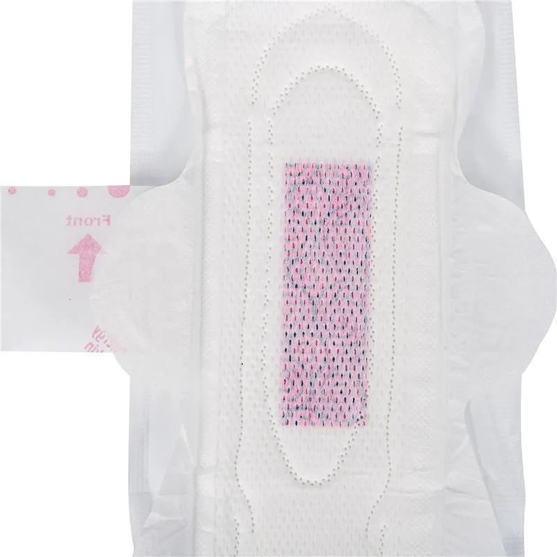 2023 Good price Yonoki brand anion women sanitary pads wholesale suspension leak guard premium sanitary napkin