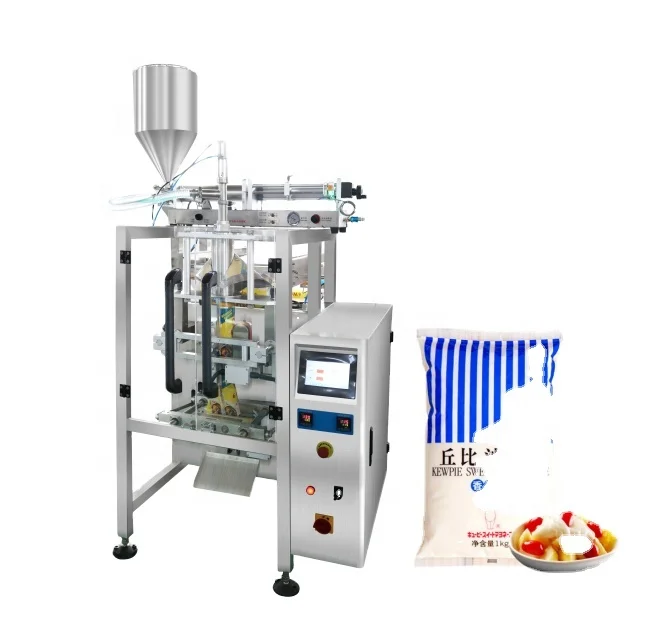 Simple operation automatic filling and sealing millet porridge glucose syrup syrup brandy liquid filling packaging machine