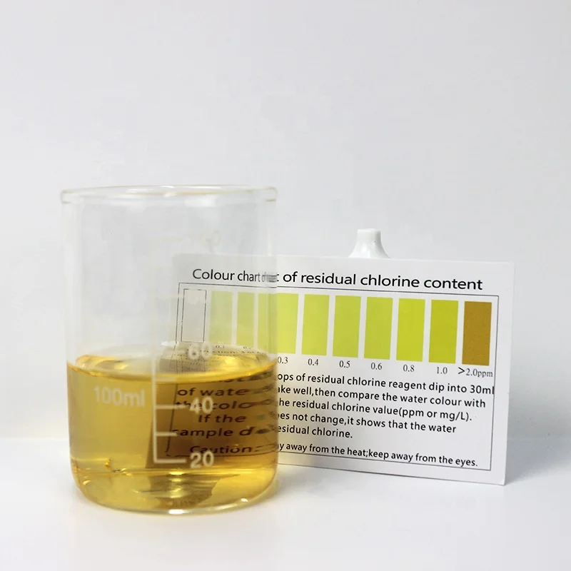 10ml Practical diagnostic reagent Residual chlorine reagents