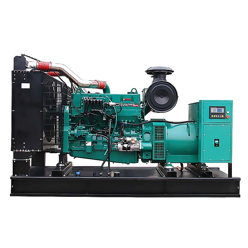 Standby power Diesel Generator Set 400kw 500kva Open Frame Brushless 100% Copper Alternator genset for Farm Medical Industry