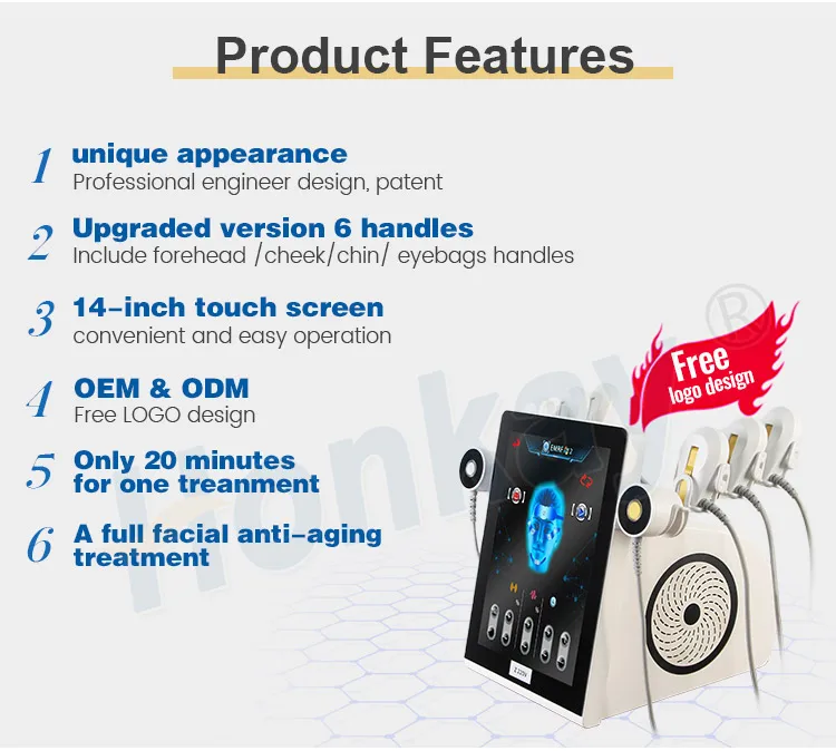 Beauty Equipment EMS microcurrent massage equipment facial machine face smooth beauty device