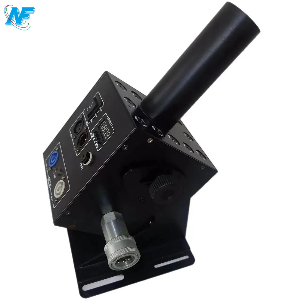 Дымовая машина Jet Co2 светодиодная CO2 Cannon Dmx Fog Master Machine с шланговым соплом для Disko Night Club