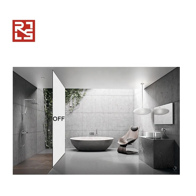 Dimmable remote control power supply privacy switchable magic smart glass
