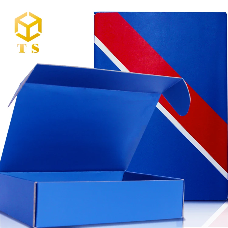 
High Quality Corrugated Cardboard economic Packaging customized paper gift box with logo for apparel 