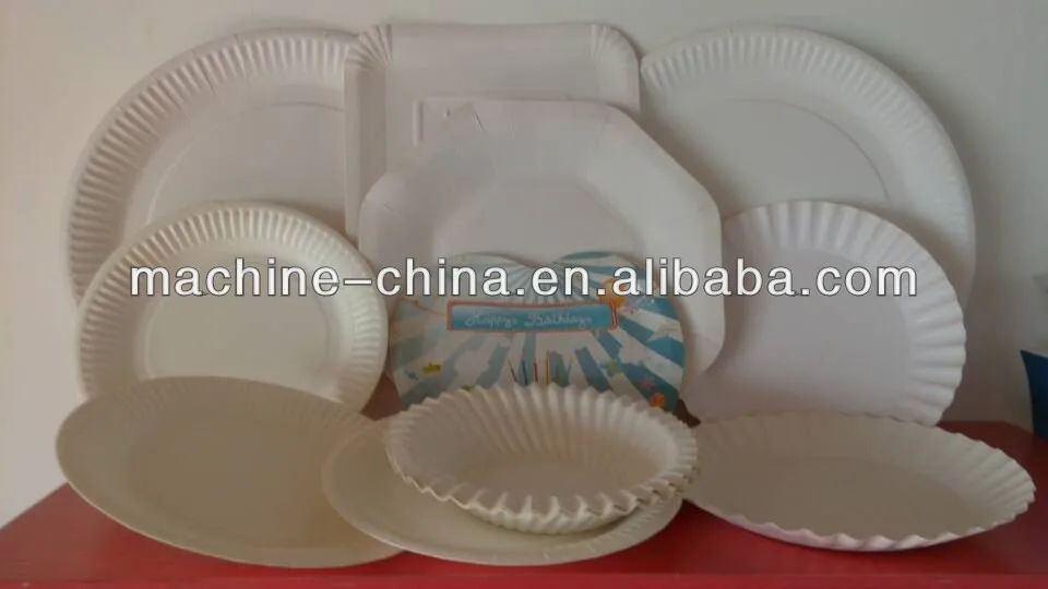 Fully Automatic QC-600Y Disposable Paper Plate Making Machine 2024