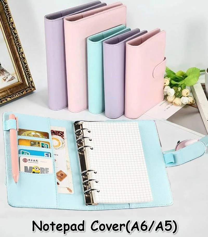 Fast shipping Student Gift Magic Soft Pu Cover Diary Note Book A5 Leather Sublimation Customized Planner Journals