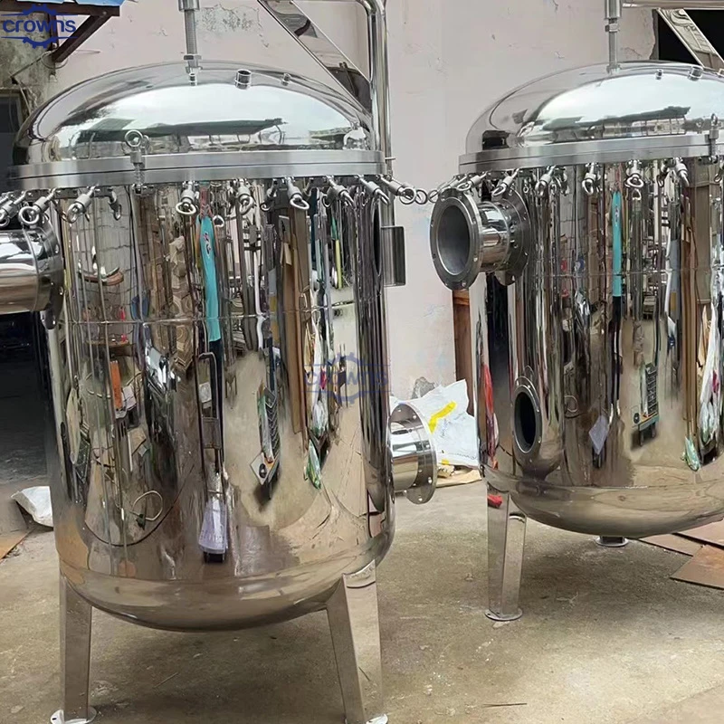 SS304/SS316 Single Multi-Bag Filter Housing PTFE Stainless Steel Membrane Water Treatment Food Industry Galvanized Carbon New